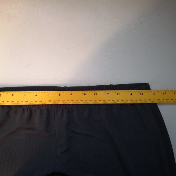 Susan Graver Essentials Ladies Loose Fit Dark Grey Elastic Waist Pants - Picture 6 of 6